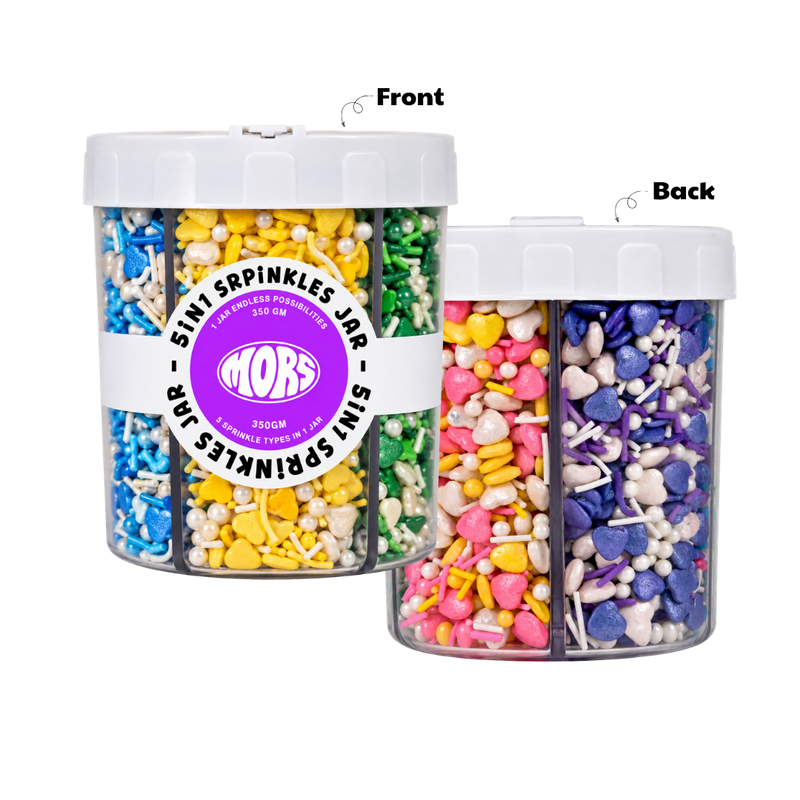 5 in 1 Sprinkles Jar