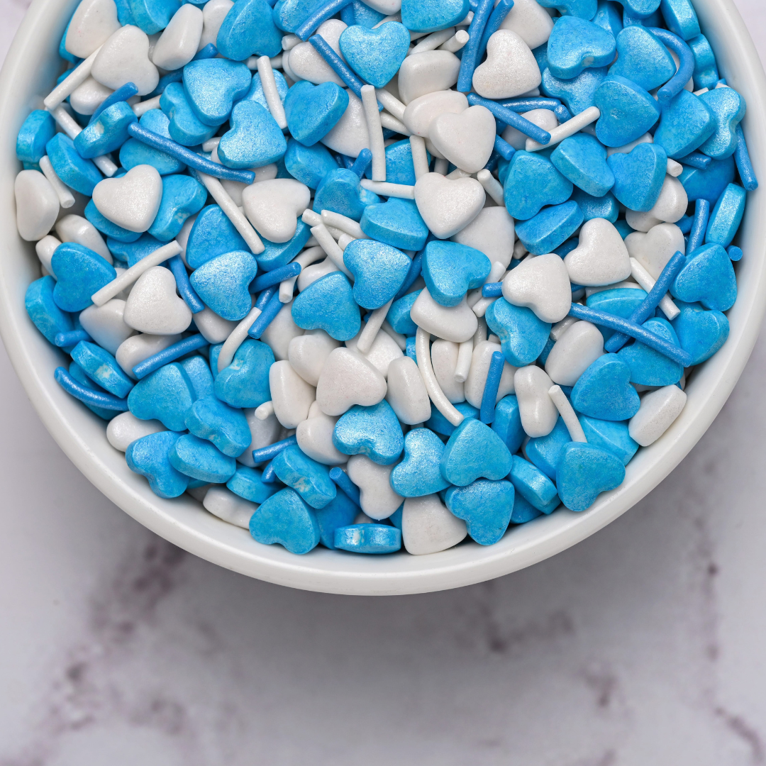 Sea Glass Sweetheart Sprinkles