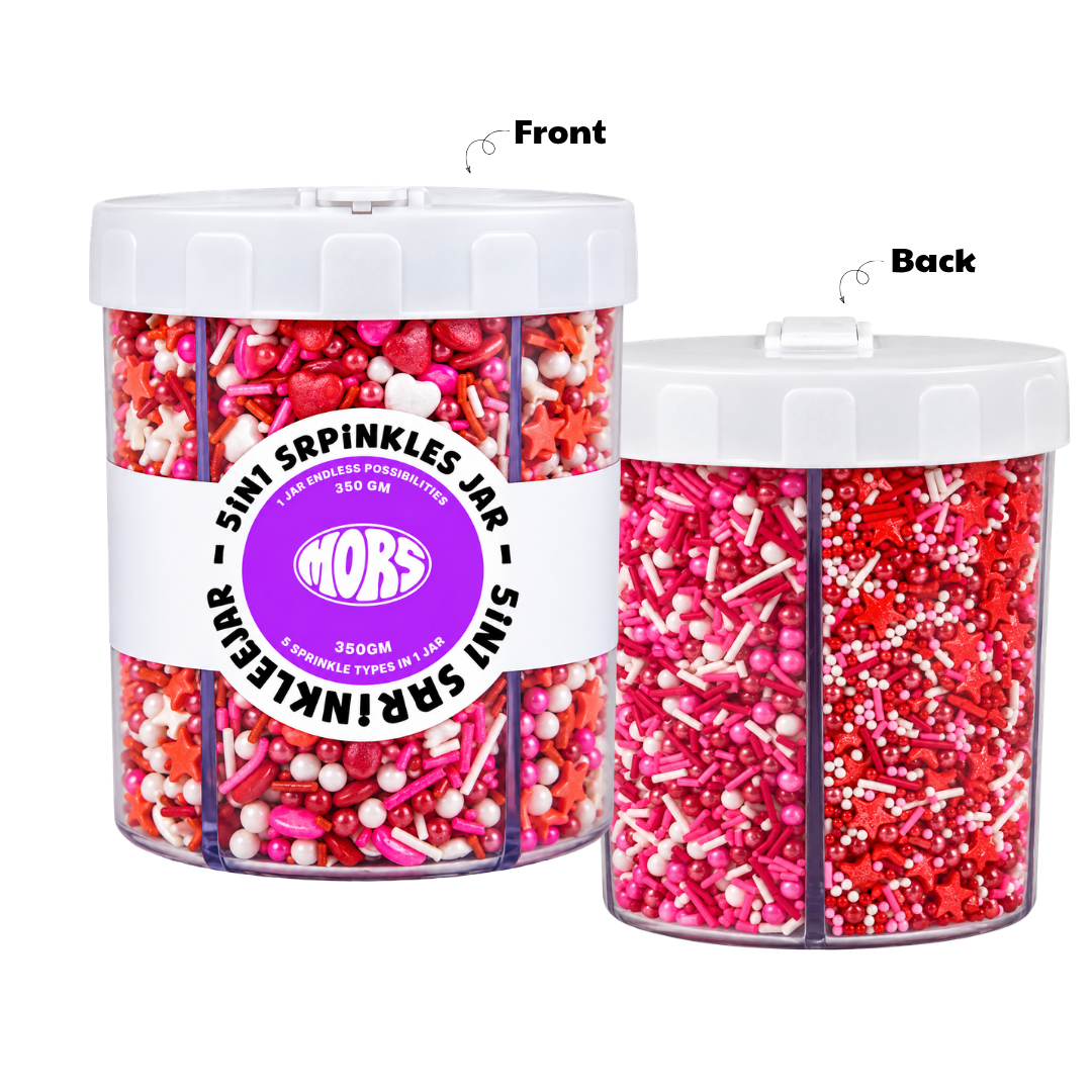 5 in 1 Sprinkles Jar